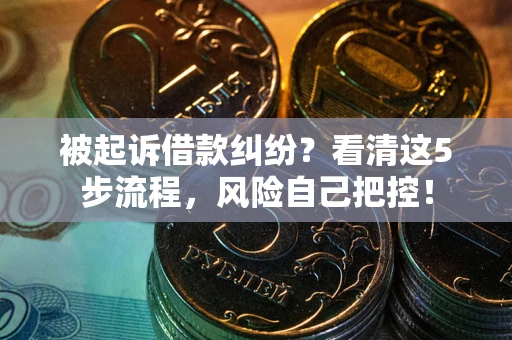 北京被起诉借款纠纷？看清这5步流程，风险自己把控！