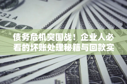 北京债务危机突围战！企业人必看的坏账处理秘籍与回款实战指南